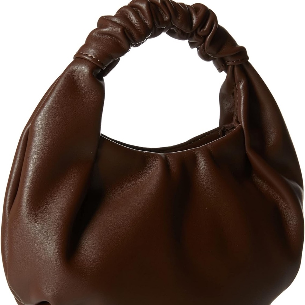 The Drop Chocolate Brown Vegan Leather Purse - Picture 2 of 6